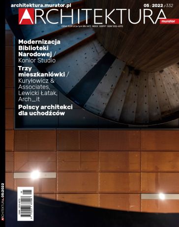 Okladka magazynu Architektury Murator